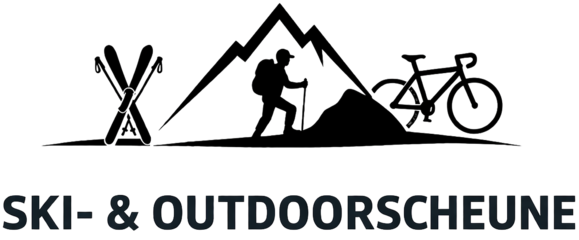 Ski scheune logo schwarz